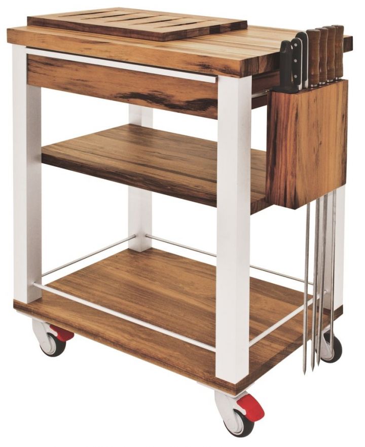 Mesas Auxiliares Con Ruedas: Ideas para montar la mesa Online