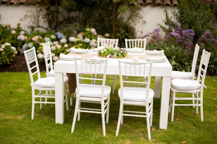 Mesas De Jardin Blancas: Ideas para montar la mesa - Decoración & House