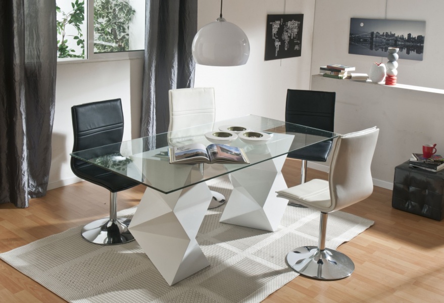 27f354b033326982736b4a8e64626359529d1e4c_356111_S1 Mesa de comedor DIAMANT - Imagen 1