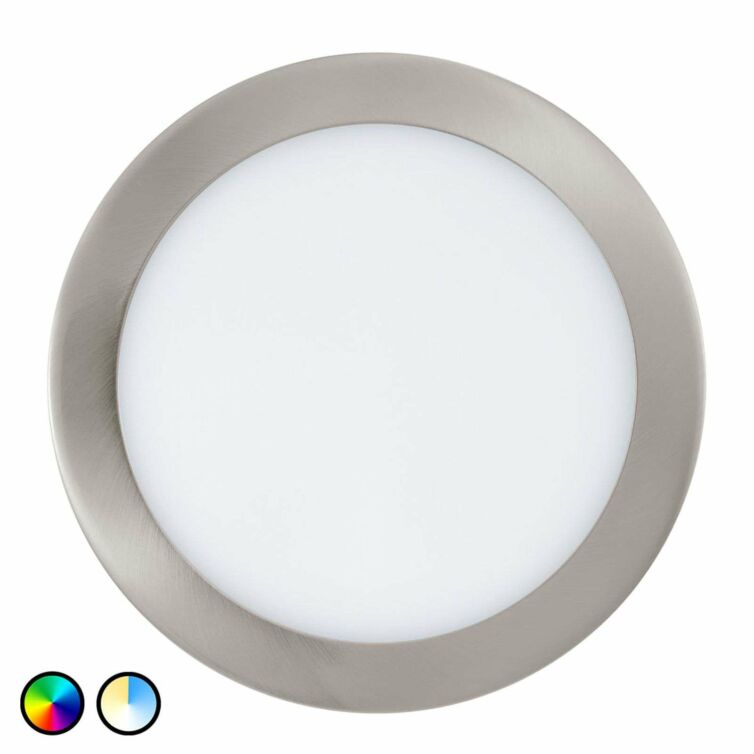 Foco LED empotrado Fueva Connect redondo