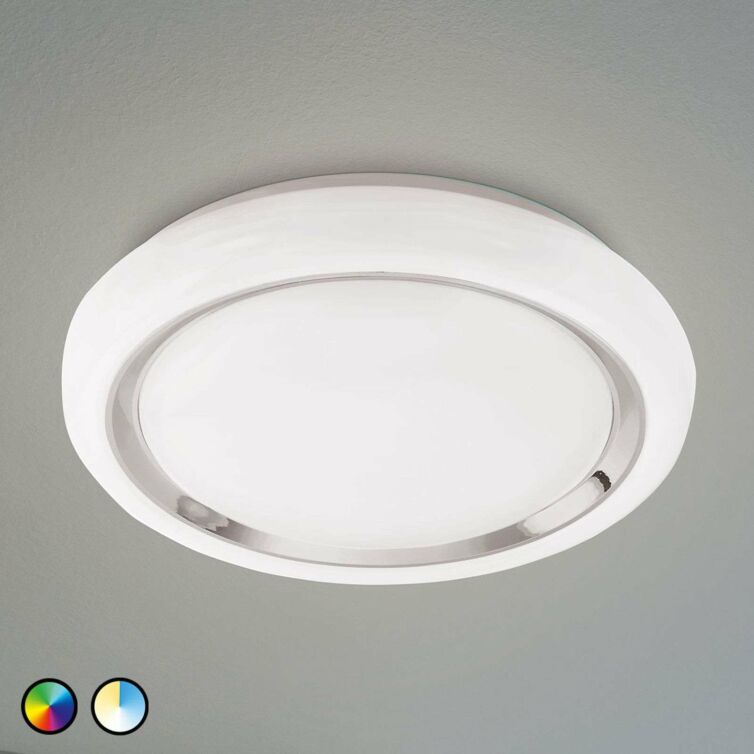 EGLO connect Capasso-C plafón LED blanco-cromo