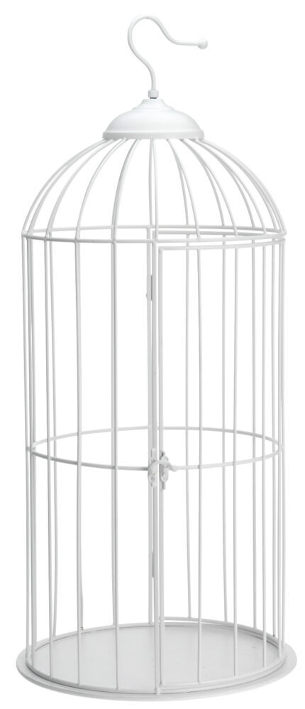 Farolillo grande JAULA BLANCA