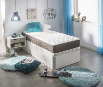 Colchón enrollado muelles ensacados y visco POCKET PLUS