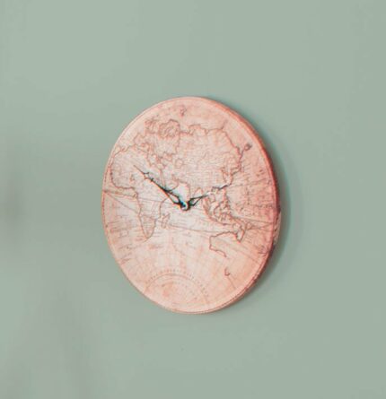 Reloj de pared MAPA MUNDO