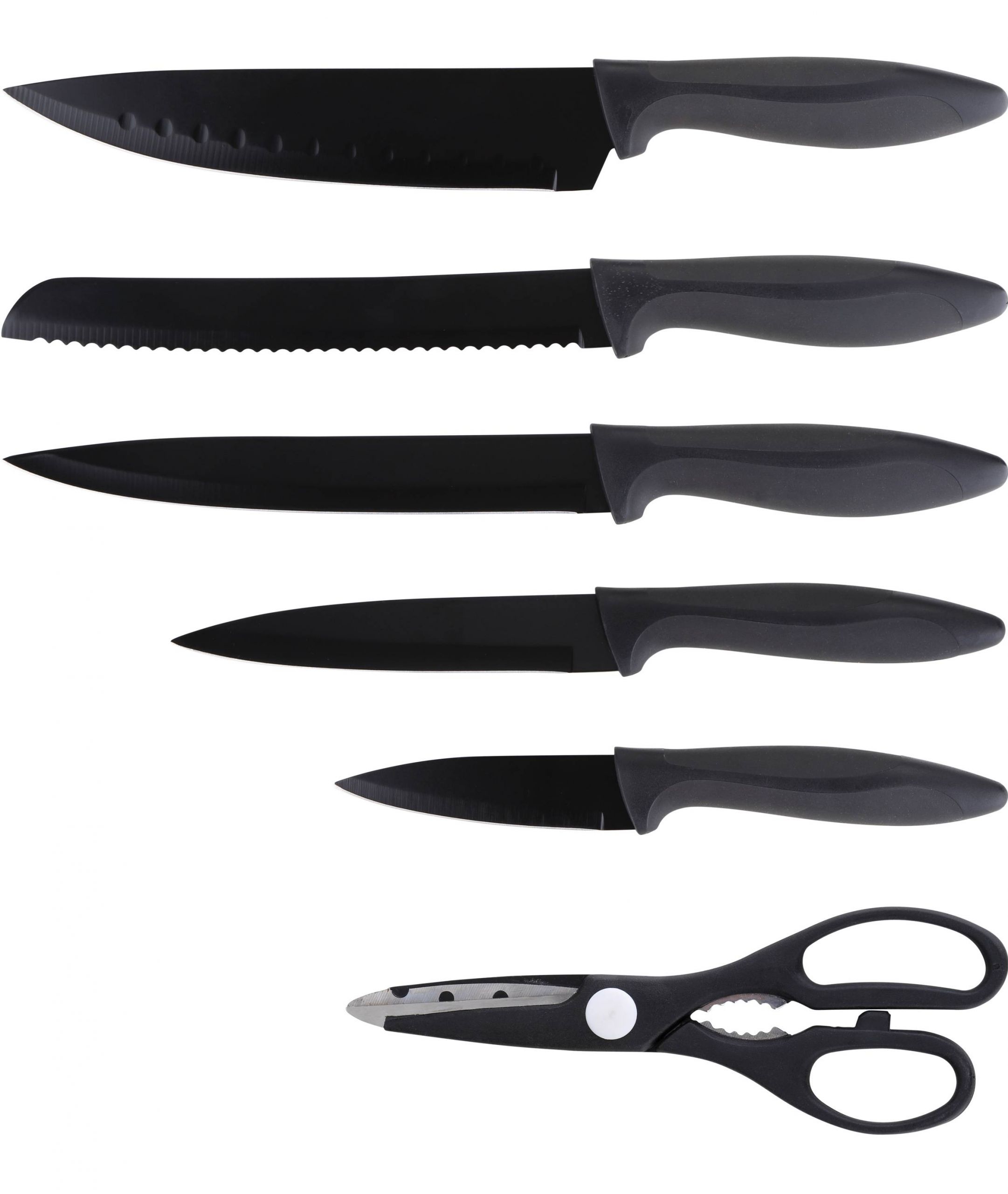 7f52ae61bf26669b0c50382f1221c3af6ac05ee8_388312 Set de 5 cuchillos + tijeras OSAKA - Imagen 1