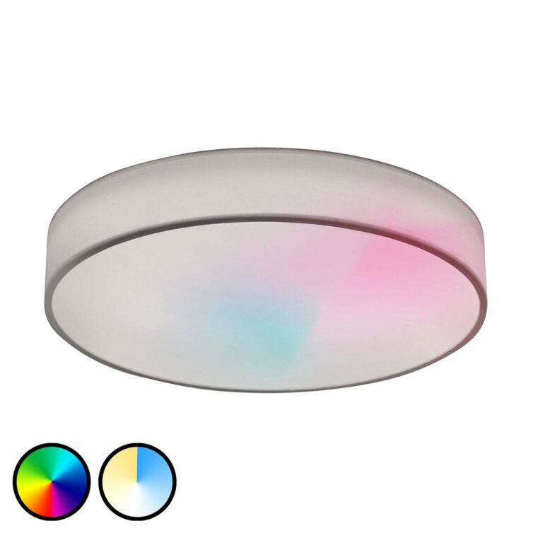 Lámpara de techo LED RGB Ajai 3000-5000K WiZ 60cm