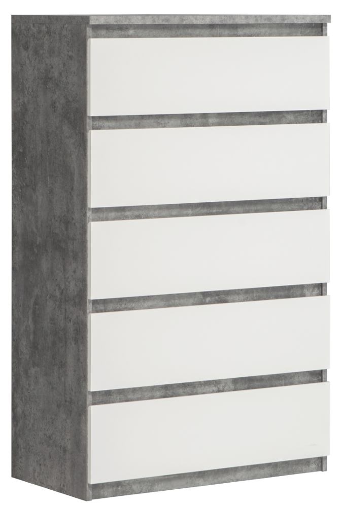 8655b91a8cefd771b35cfdbcc8aab26e28c188a0_comoda_10608_2 Cómoda 5 cajones NEVADA - Imagen 1