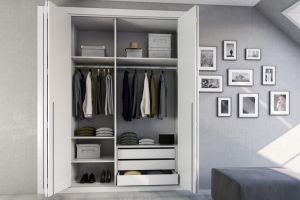 Armario Salon Blanco: Catálogo para instalar tu armario On line