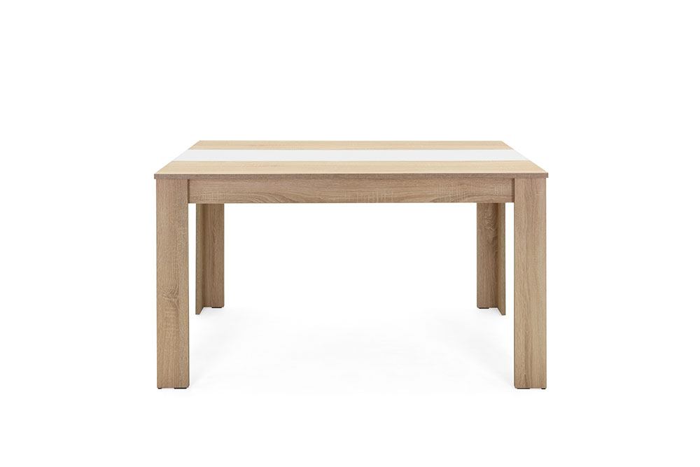 badeaeaf754314e39dbee7fe992cde48735f97b3_402367 Mesa de comedor NICO II Roble/Blanco - Imagen 1
