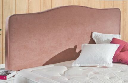 Cabecero 160 cm de tela PINK FLOW