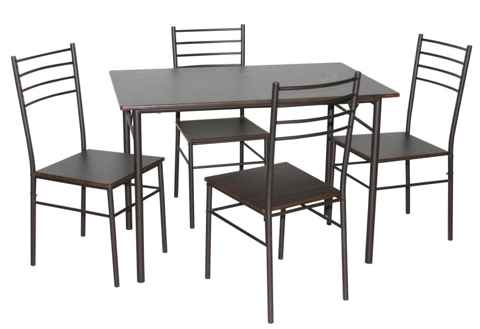 d2e507d84f723a6adf9439667d9a17ce4f005803_4992_S1 Conjunto de mesa y 4 sillas EMMET II - Imagen 1