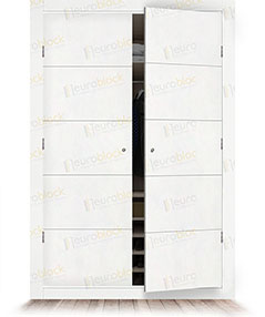 Armario Salon Blanco: Catálogo para instalar tu armario On line